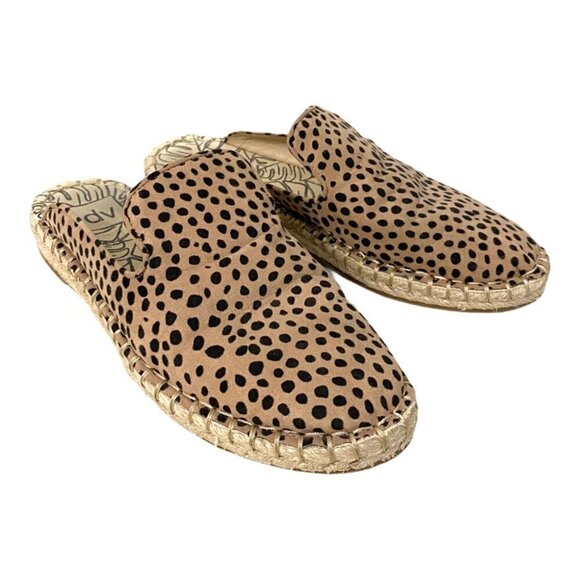 DV by Dolce Vita Elaine Leopard Slip On Espadrille Mules, Women's Size 7.5 - Picture 3 of 11